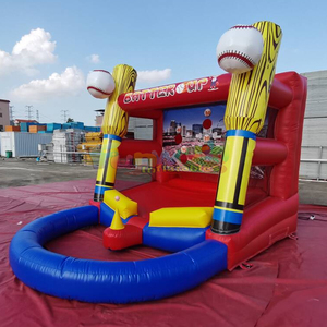 Juegos hinchables outdoor immersive baseball hitting <b>game</b> batter up commercial interactive <b>inflatable</b> <b>games</b> - Product Image 3