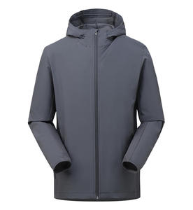 Veste de sport mince de printemps et d'automne Tissu respirant à séchage rapide Manteau à capuche décontracté Joker pour les trajets quotidiens. - Product Image 5