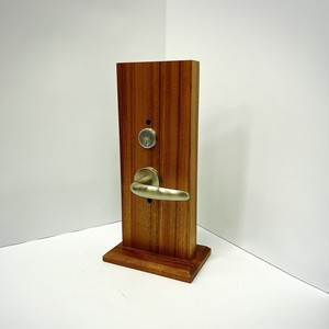 Cerradura de embutir para entrada, estilo moderno con líneas fluidas, juego de manija de puerta, palanca curva dorada simple para dormitorio de villa moderna - Product Image 2