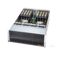Serveur en rack 4029GP-TRT, système GPU double racine, 8 GPU PCI-E, double processeur, DDR4, SSD, HDD, en stock 4029GP-TRT