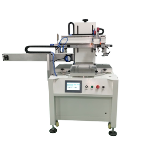 Máquina de Serigrafía Rotativa Automática en Oferta, Máquina de Impresión de Serigrafía con 4 Estaciones - Product Image 1