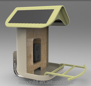 OEM Wifi APP Connection étanche AI identification des espèces d'<span class=keywords><strong>oiseaux</strong></span> mangeoire intelligente <span class=keywords><strong>pour</strong></span> <span class=keywords><strong>oiseaux</strong></span> caméra HD avec panneau solaire - Product Image 6