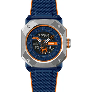 厂家批发G型冲击男士腕表Relojes Hombre模拟双时间数字运动防水手表