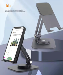Soporte giratorio <span class=keywords><strong>360</strong></span>° para teléfono, base plegable doble para tabletas, compatible con iPad Pro de 12.9 pulgadas, gran venta. - Product Image 6