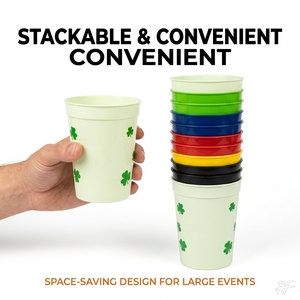 Bicchieri da Stadio in Plastica da 8oz Riutilizzabili Multicolore in PP per Alimenti, Bicchieri per Feste, Servizio OEM ODM per Eventi Promozionali <span class=keywords><strong>SEO</strong></span> - Product Image 5
