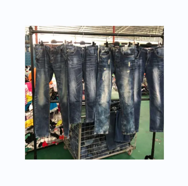 Wholesale High Standard Used Jeans Wholesale Used Clothes Sorted Second Hand Thrift Clothes