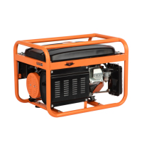 POWERVALUE ZH2500 Luftgekühlter Benzinmotor Offene Bauweise 2 kW Tragbarer Generator mit CE 220V Ausgang 50/60Hz Seilzugstart
