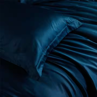 Ensemble de literie de luxe 100% soie de mûrier, taille personnalisée pour la maison et l'hôtel, ensemble 4 pièces avec housse de couette, taies d'oreiller et fil de haute qualité