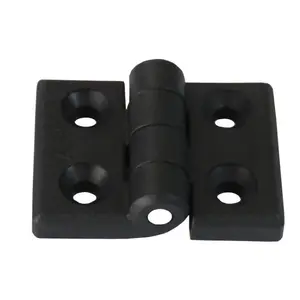 Cabinet Lock Window Plastic Hinges  Nylon Abs Black Butt Ordinary Plastic Hinge