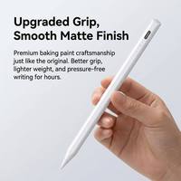 Stylet numérique professionnel pour iPad 4 avec affichage LED de la puissance, élégant stylet actif en aluminium pour la conception graphique, logo OEM, marque privée