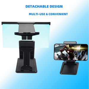 Có Thể Tháo Rời Điện Thoại Chủ Màn Hình Kính Lúp 12 Inch L20 Lười Biếng Đứng Màn Hình Khuếch Đại Có Thể Gập Lại Máy Tính Để Bàn Chống-Màn Hình Màu Xanh Kính Lúp - Product Image 4