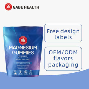 Magnesium Glycinate Gummies with Vitamin B6 D3 - Sugar-Free <b>Sleep</b> Support Muscle Relaxation & Stress Relief Supplement - Product Image 5