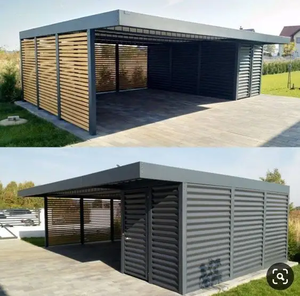 Customized hai özelleştirilmiş boyutu yüksek kalite açık garaj <span class=keywords><strong>Carport</strong></span> polikarbonat su geçirmez alüminyum Carports - Product Image 1