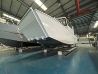 Nouveau bateau de débarquement à cabine surélevée en aluminium de 10 m (33 pieds), excellente visibilité, fabrication sur mesure, ferry, classe CCS