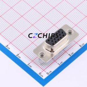 10090929-S154XLF D-Sub/VGA Connector Through hole Component (THT) Connector Female 15P Through Hole 3 - Product Image 1