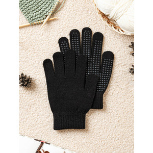 Guanti Smartphone antiscivolo neri - Product Image 1