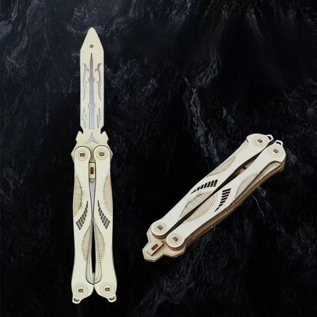 มีดผีเสื้อไม้