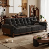 Ensemble de canapés imperméables, meubles de salle à manger modernes pour l'extérieur, pour hôtel, jardin, appartement