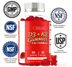 Suplemento <span class=keywords><strong>de</strong></span> Vitamina D3 K2 en Gomitas para Adultos <span class=keywords><strong>y</strong></span> Adolescentes, 5000 UI Diarios, <span class=keywords><strong>Nutrición</strong></span> Dietética, Vitaminas <span class=keywords><strong>y</strong></span> Minerales Naturales Esenciales, Personalizable - Product Image 4
