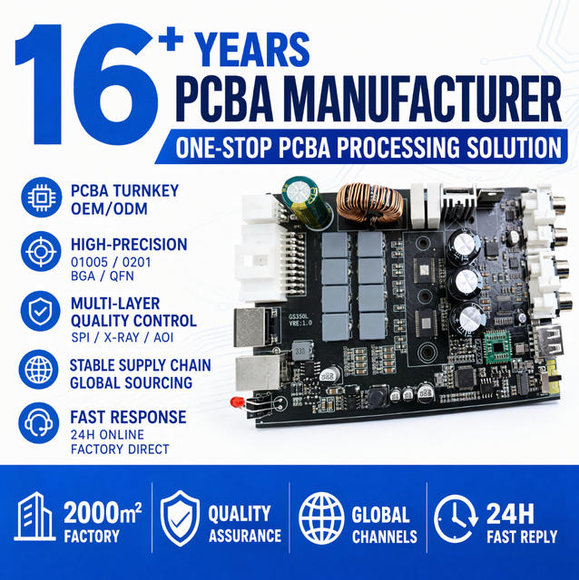 OEM Custom Professional Circuit Board Assembly PCBA for Car Audio PCBA Manufacturer