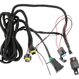 Faisceau de câblage pour feux antibrouillard H8 H11 H16, 12V, pour Honda Fit City Civic Pilot, mise à niveau, ajustement universel - Product Image 3