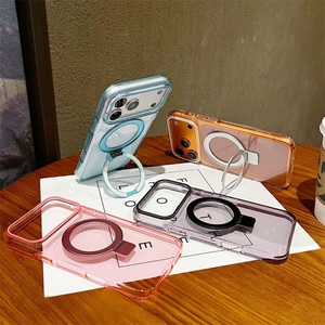 เคสกันกระแทกแม่เหล็กแบบมีขาตั้ง สำหรับ iPhone 17 Pro Max รุ่นหรูหรา ป้องกันการลื่น - Product Image 2