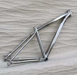 Mejor venta completa <span class=keywords><strong>de</strong></span> titanio 29er Mtb marco XTR freno <span class=keywords><strong>de</strong></span> disco DI2 AIR horquilla 148*12mm espaciador trasero tubo <span class=keywords><strong>de</strong></span> dirección integrado OEM ajuste Lefty Fork - Product Image 6