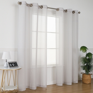 <span class=keywords><strong>Rideau</strong></span> de protection anti-ondes électromagnétiques semi-transparent en coton argenté pour <span class=keywords><strong>chambre</strong></span> et maison - Product Image 3