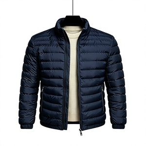<b>Recycled</b> Fabric Puffer Jacket With Sustainable Material Options Custom Branding OEM <b>Production</b> And Bulk Wholesale Supply - Product Image 1