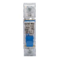 Protecteur de fuite de coque transparente Dz47LE2P63A32a disjoncteur Miniature interrupteur d'air de protection contre les fuites à quatre fils triphasé