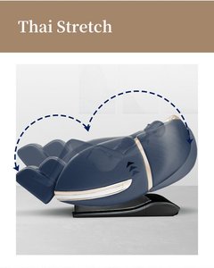 Guoheng AM183 Silla de cuerpo completo reclinable de lujo Masajeador Precio barato SL 3D Amasado Silla de masaje de Cabeza trasera - Product Image 3