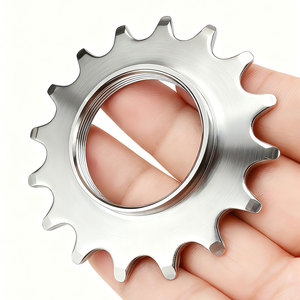 <span class=keywords><strong>Pignon</strong></span> de cassette à vitesse unique en acier inoxydable de haute qualité 13t-18t pour vélo de piste à engrenage fixe - Product Image 4