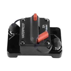 25-200A voiture <span class=keywords><strong>Auto</strong></span> Audio Marine RV bateau moteur DC batterie protection contre les surcharges porte-fusible disjoncteur interrupteur avec réinitialisation manuelle - Product Image 3