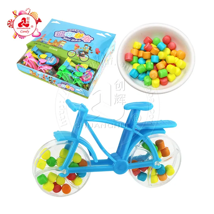Mini bike candy toy bicycle shaped toy candy