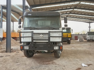 <span class=keywords><strong>รถ</strong></span>บรรทุกหัวลาก SINOTRUK HOWO 6X4 371 แรงม้า สีขาว <span class=keywords><strong>มือ</strong></span><span class=keywords><strong>สอง</strong></span> พร้อมกันชนหน้า ขาย - Product Image 3