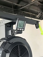 Rameur mural pliable peu encombrant pour la maison – Appareil de fitness d'intérieur pour l'entraînement à la rame