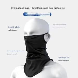 Cagoule YX imperméable en soie imprimée, cache-cou, <span class=keywords><strong>masque</strong></span> facial pour le ski, le vélo, la <span class=keywords><strong>moto</strong></span>, protection contre le froid, été - Product Image 3