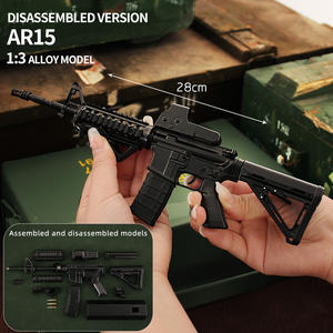 Modelo de Pistola Miniatura AR15 <span class=keywords><strong>Coyote</strong></span> a Escala 1:3 de Fábrica LT, Kit de Construcción de Modelo de Pistola de Metal, Personalización Disponible - Product Image 2