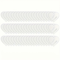 Lot de 50 marqueurs de verres en acrylique, étiquettes de bordure pour verres, accessoires de vin DIY, pour mariages et anniversaires, sans plumes, sans alimentation électrique, UV