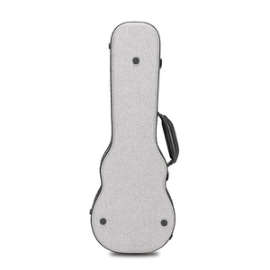 Usine Best Seller Arch Top Petite Guitare En Bois 24 Pouces Baryton Ukulélé Hard Shell Case instruments sacs et étuis - Product Image 2