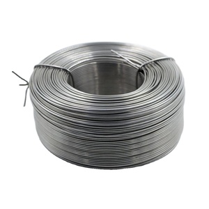 Alambre de encuadernación recocido de construcción suave de bobina pequeña HLM, alambre de amarre de barra de refuerzo recocido negro para encuadernar balas, Material de construcción de Metal - Product Image 1
