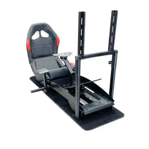 Usine de haute qualité en métal acier <span class=keywords><strong>volant</strong></span> moniteur support conduite simulateur de <span class=keywords><strong>course</strong></span> cockpit chaise de jeu simulateur de voiture - Product Image 1