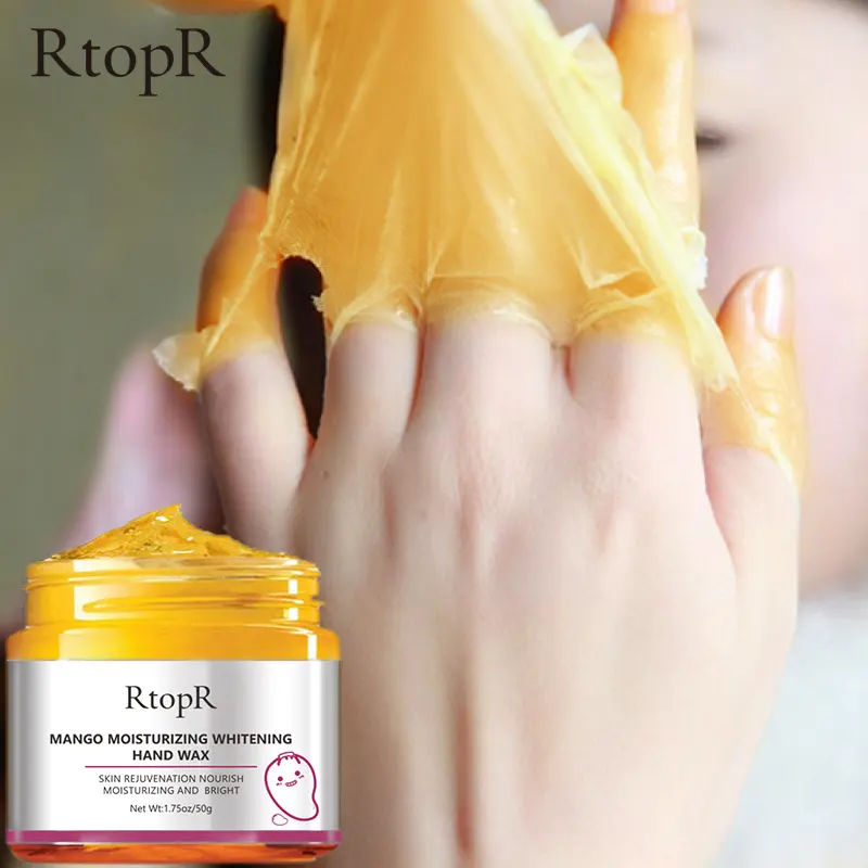 RtopR маска для рук с манго отбеливающий увлажняющий Восстанавливающий Отшелушивающий мозолей съемный антивозрастной крем для кожи рук