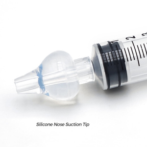 Dispositif d'irrigation nasale pour bébé, type <span class=keywords><strong>seringue</strong></span> de sécurité en PVC, approuvé CE ISO, 10 ml, 4 pièces, pour <span class=keywords><strong>lavage</strong></span> nasal et rhinite - Product Image 2
