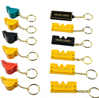 Porte-clés en métal 3D personnalisé en forme d'excavatrice, design vintage de dessin animé, logo personnalisé, cadeau promotionnel, vente en gros sur mesure