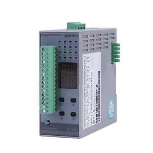 Controlador de temperatura pid de alimentação 24vdc de 4 canais com comunicação rs485