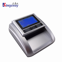 Détecteur de billets de banque, compteur de devises, détecteur de contrefaçon KSW780 LCD