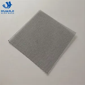 0.05 0.1 0.35 0.5mm Diamond Hole Stretched Electrode Mesh Sheet Net/ Micron Titanium Expanded Metal Mesh for Electrolysis