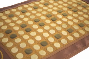 Almohadilla calefactora de turmalina de alta calidad, silla de masaje de piedra de Jade de germanio y colchón, cojín de aplicación corporal - Product Image 3