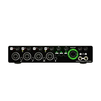 Interface audio USB mini MD44 professionnelle 4 canaux 4 entrées 2 sorties 24 bits 192 kHz Carte son pour PC Mac Enregistrement en direct